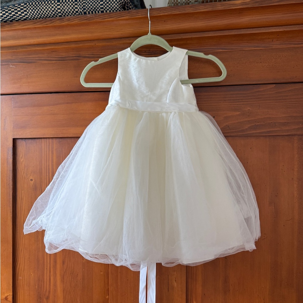 DB ivory Flower girl dress